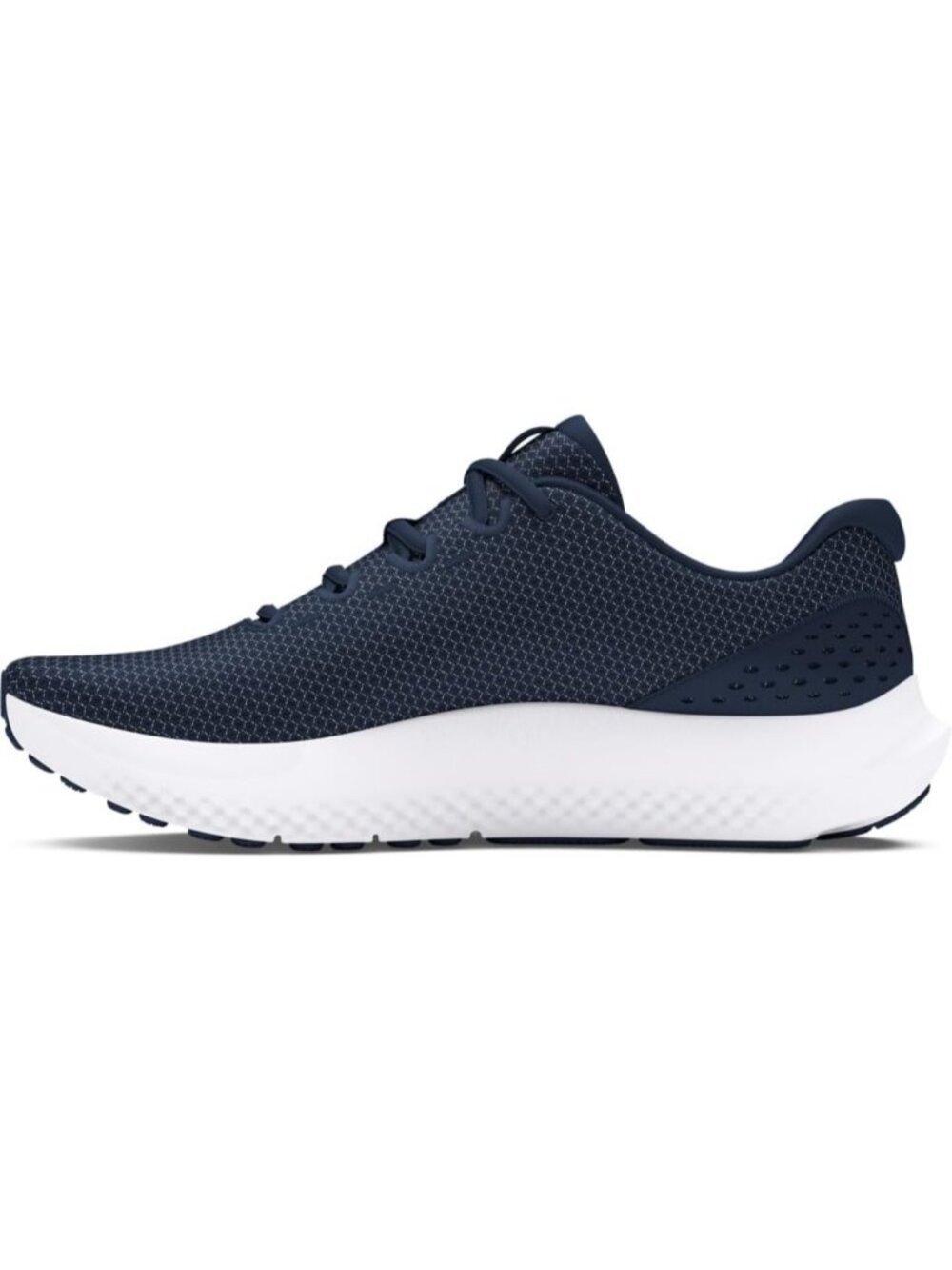 Men's Academy White Running Breathable No Heel Closed Toe Charged Surge Sneaker